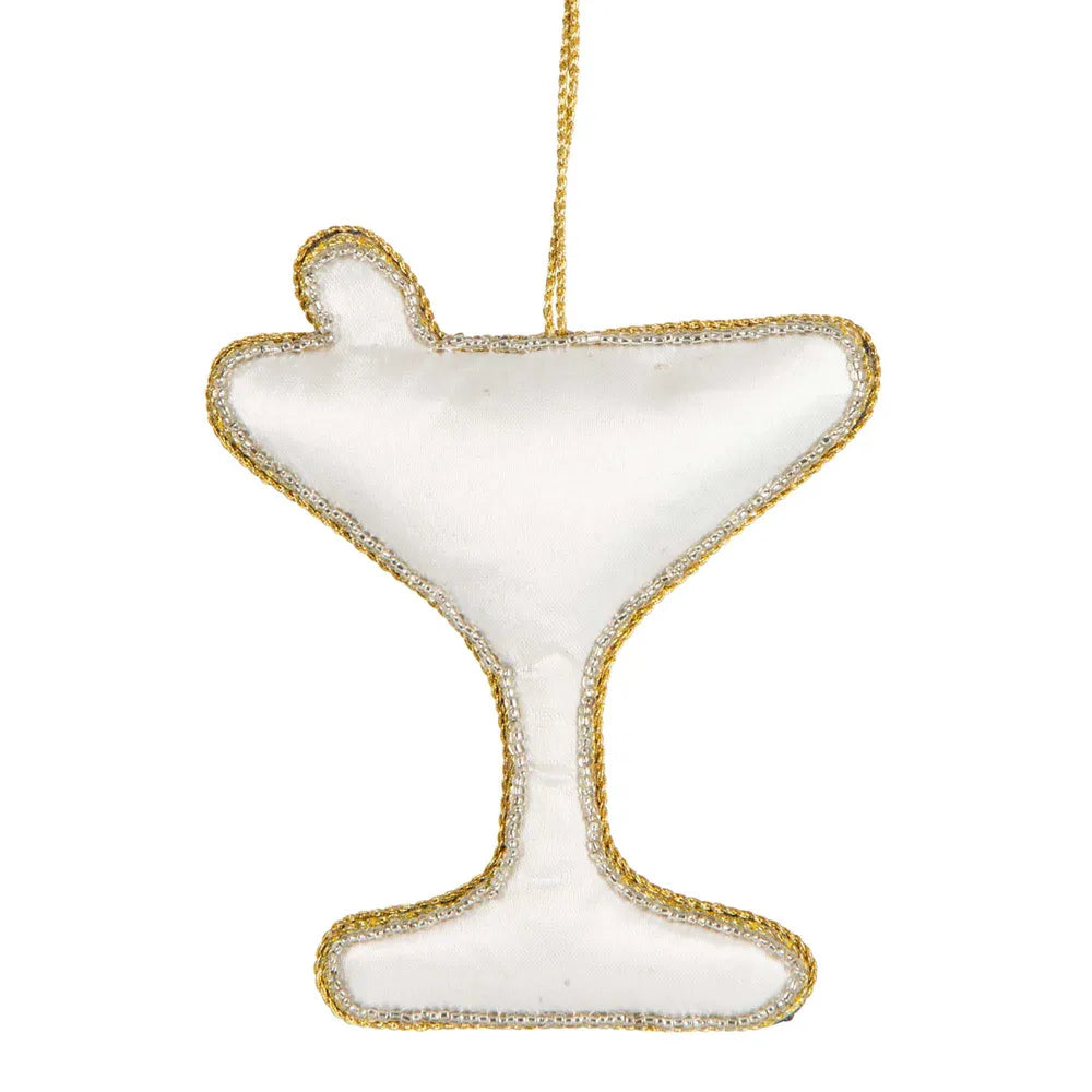Martini Sequin Hanging Decoration