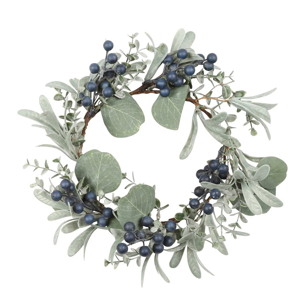Wreath With Blueberries