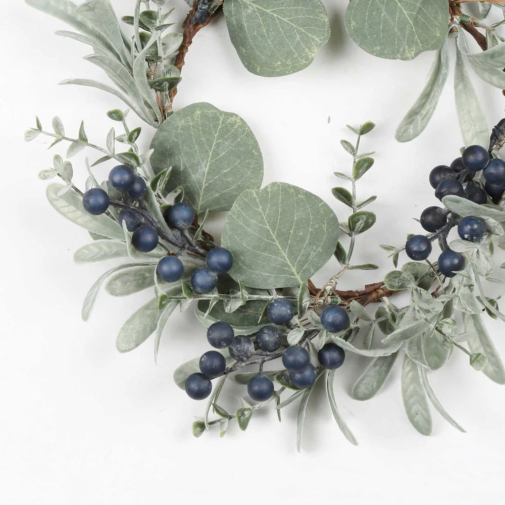 Wreath With Blueberries
