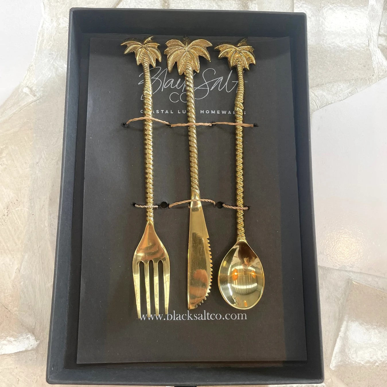 The Brass Cutlery - Gift Box Set