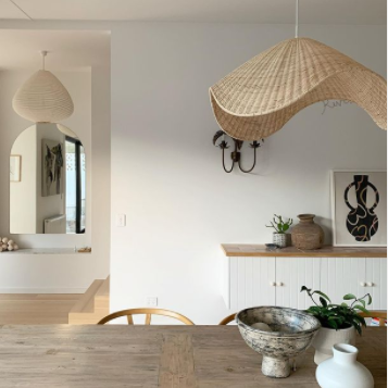 Kudu Wave Lightshade in Natural