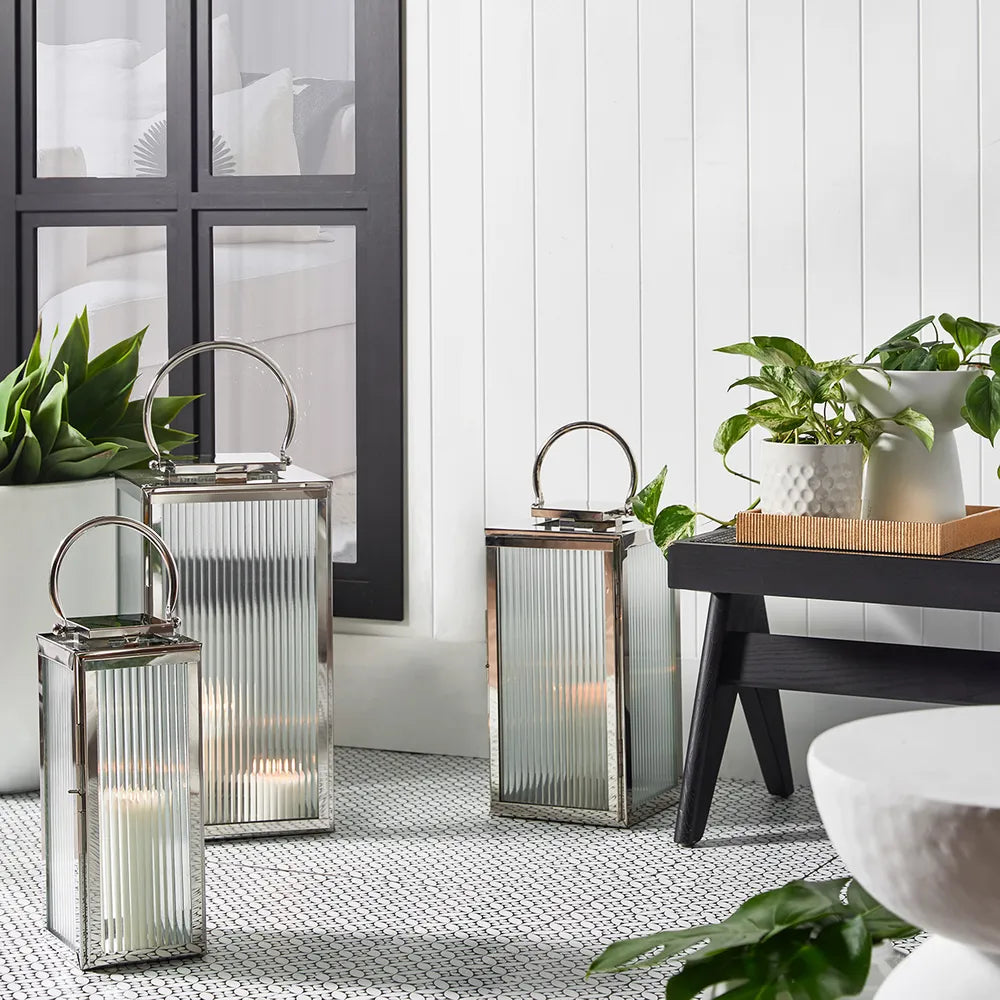 Byron Lantern in Nickel