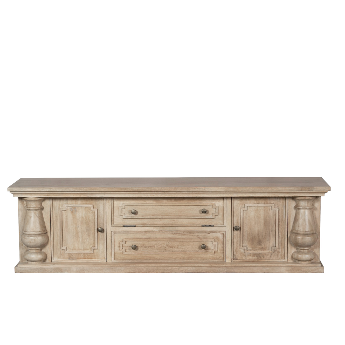 Laurent Entertainment Unit in Biscuit