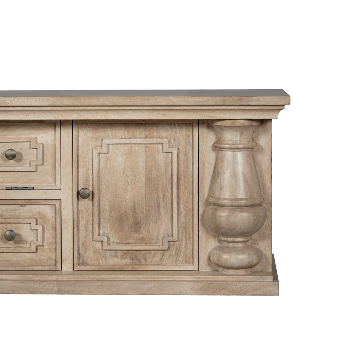 Laurent Entertainment Unit in Biscuit