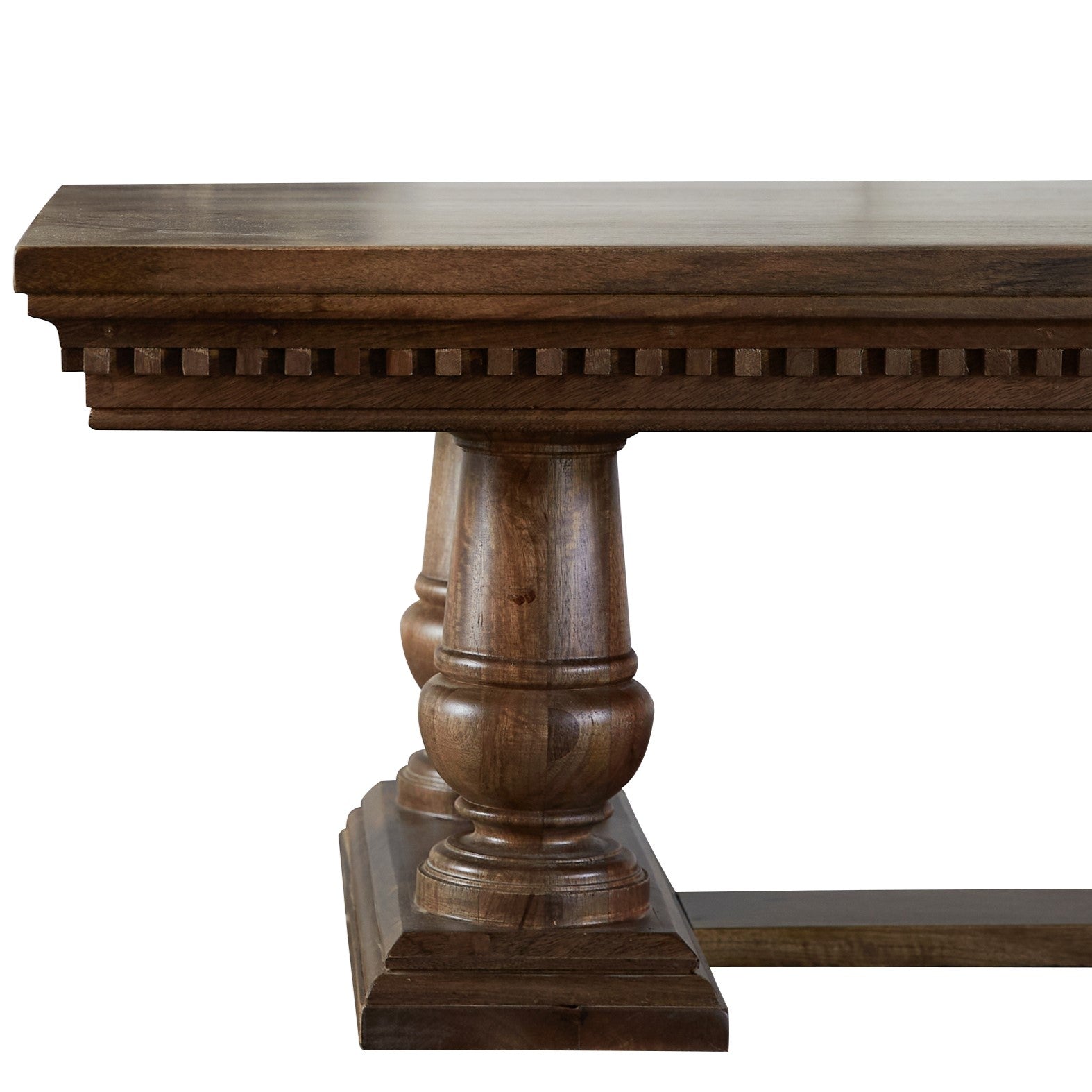 Laurent Dining Table in Walnut Grey