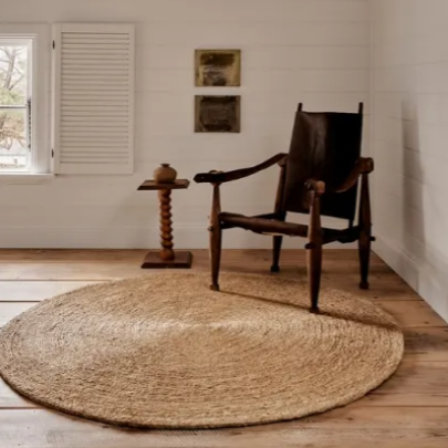 Lucine Round Jute Rug