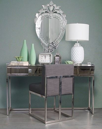 Venetian Heart Mirror