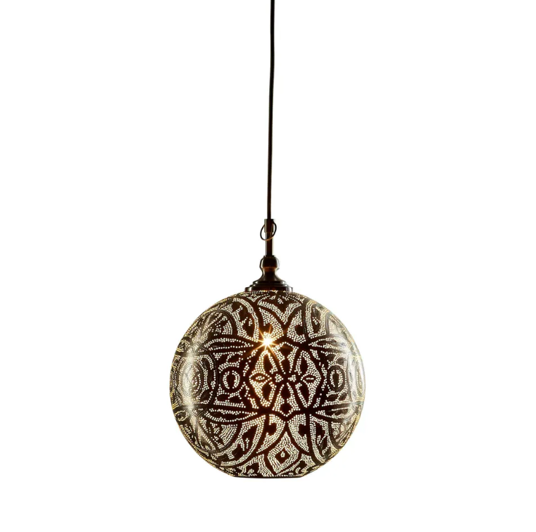 Handmade Moroccan Ball Lamp