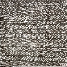 Malawi Cushion Range: Mud Boho Cushion in Scribble Design