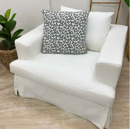 Newport Armchair in White