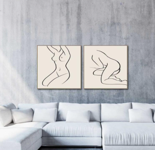 Nudeform Canvas Prints