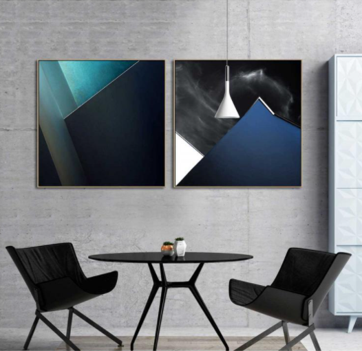 Point Angle Canvas Prints