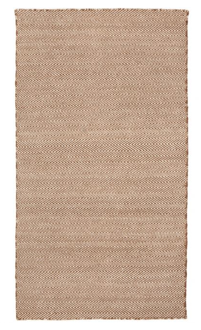 Herringbone Rug in Beige - Overstock