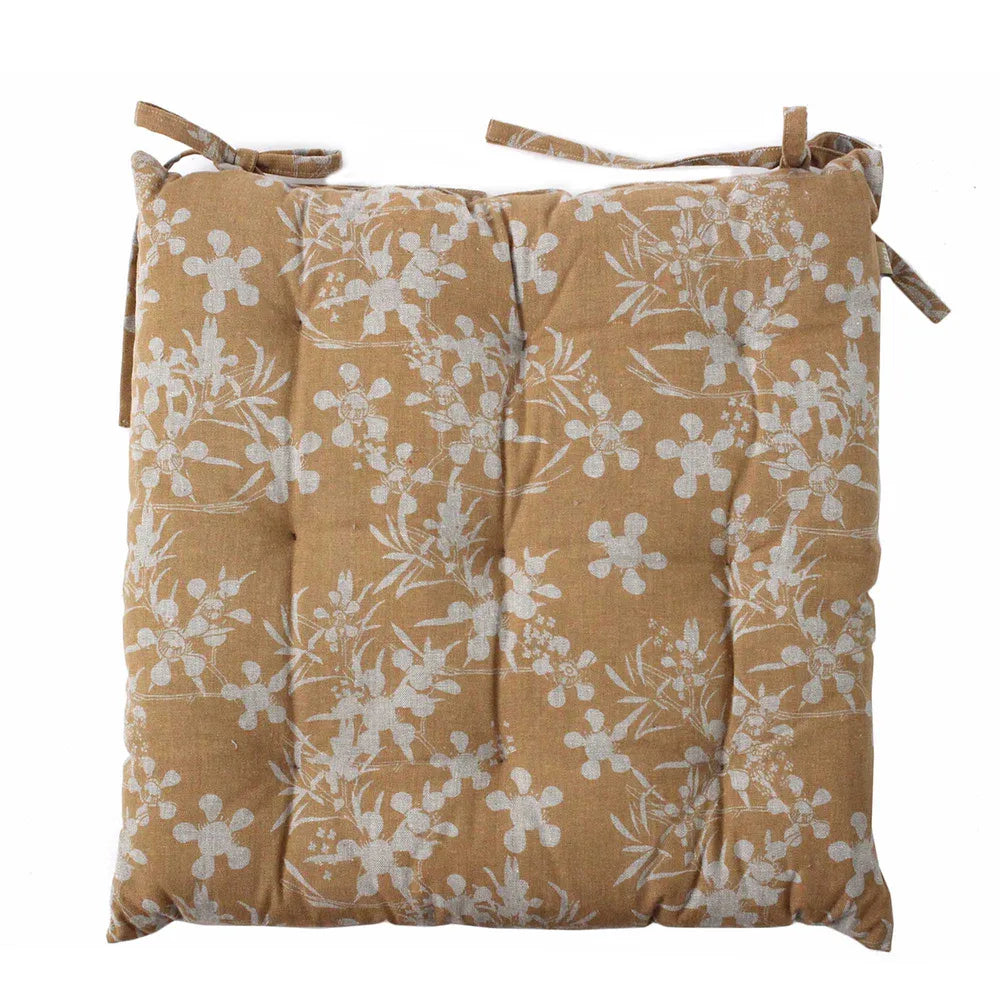 Myrtle Seat Pad in Gold