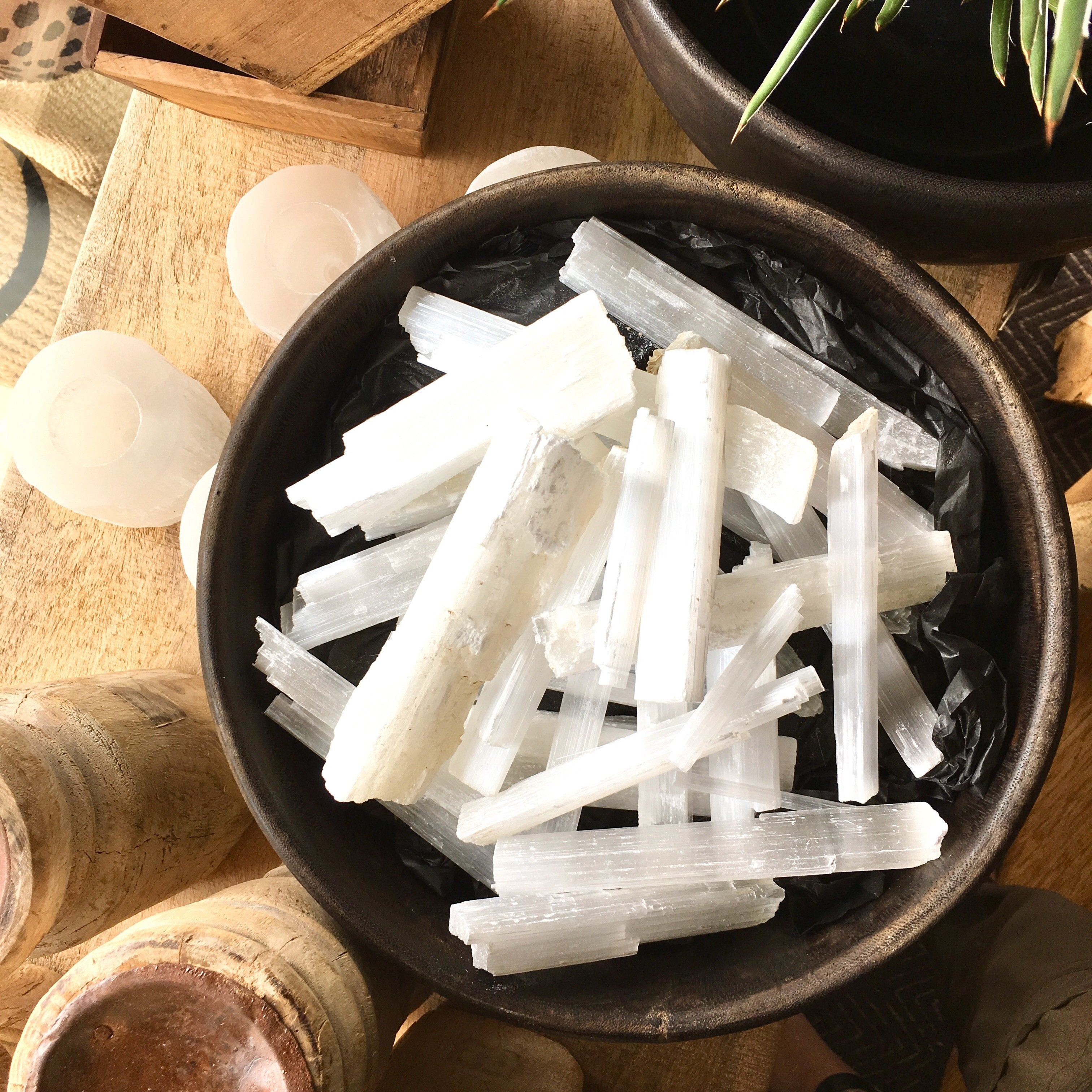 Moroccan Selenite Rod