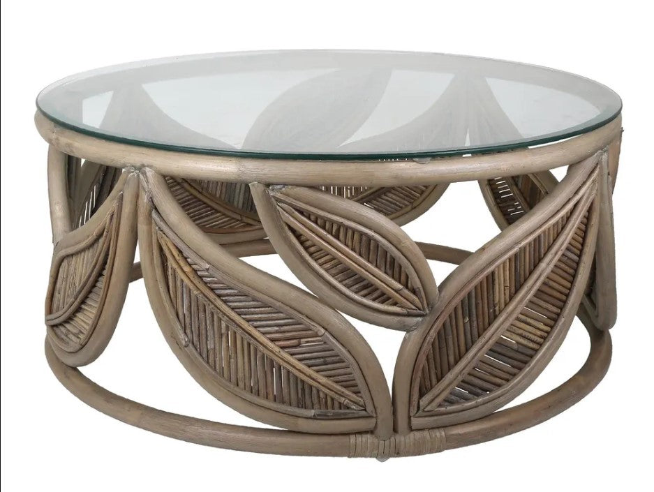Seville Leaf Table in Grey