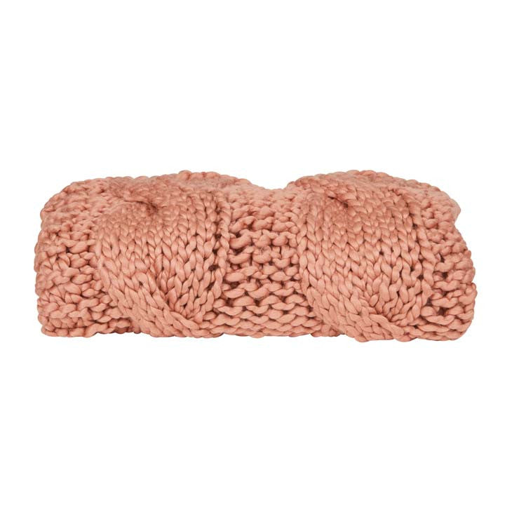 Vanlife Cable Knit Throw