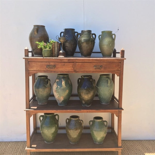 Usak Glazed Wine Urn