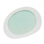 Hand Painted Plate in Aqua