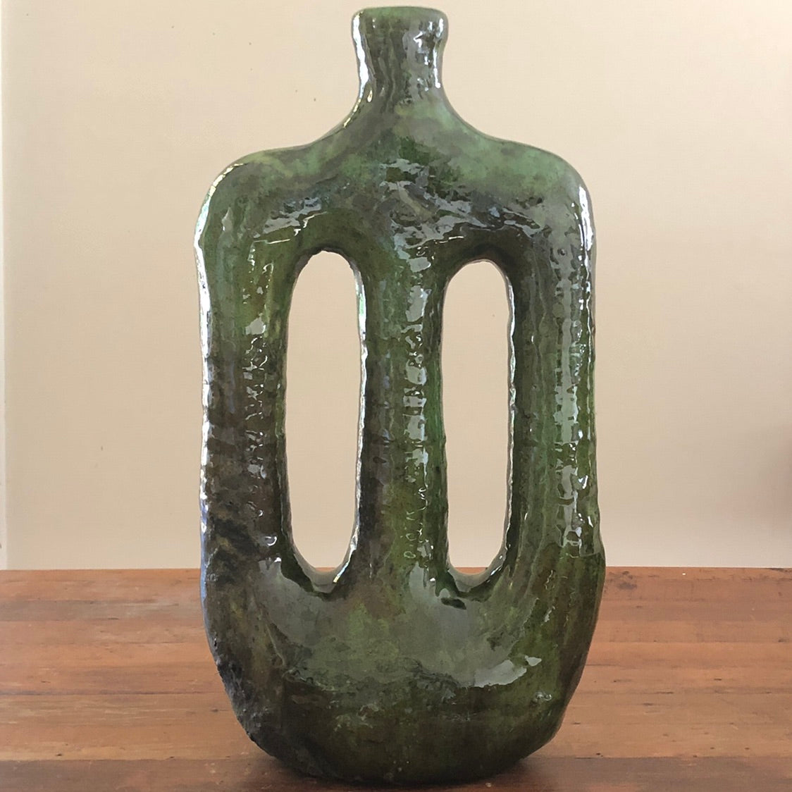 Tamegroute Abstract Triple Candleholder