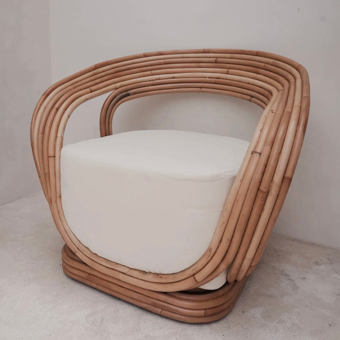 Rattan Retro Beach Chair