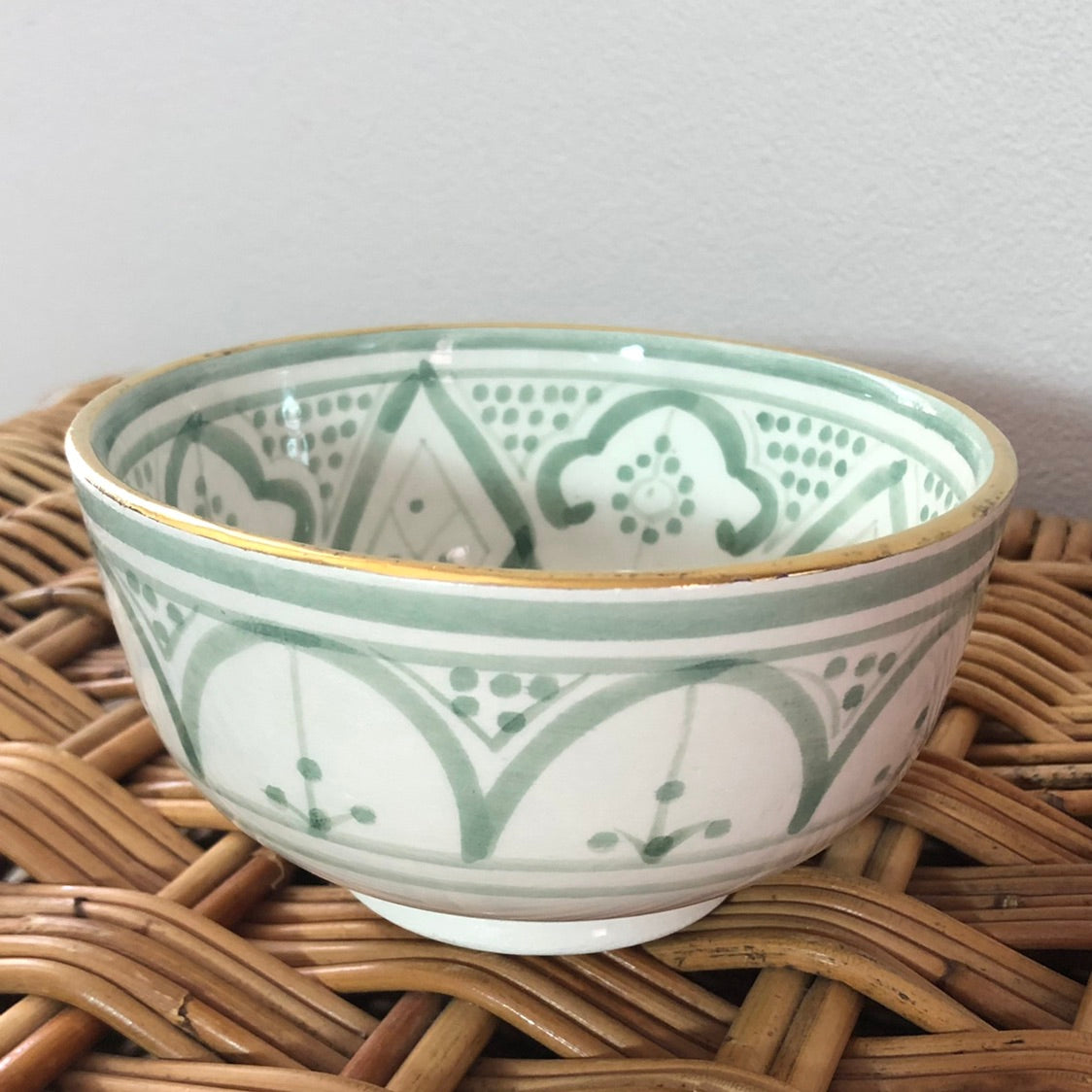 Genuine Rabat Safi Set - Large Plate, Small Plate & Bowl in Mint