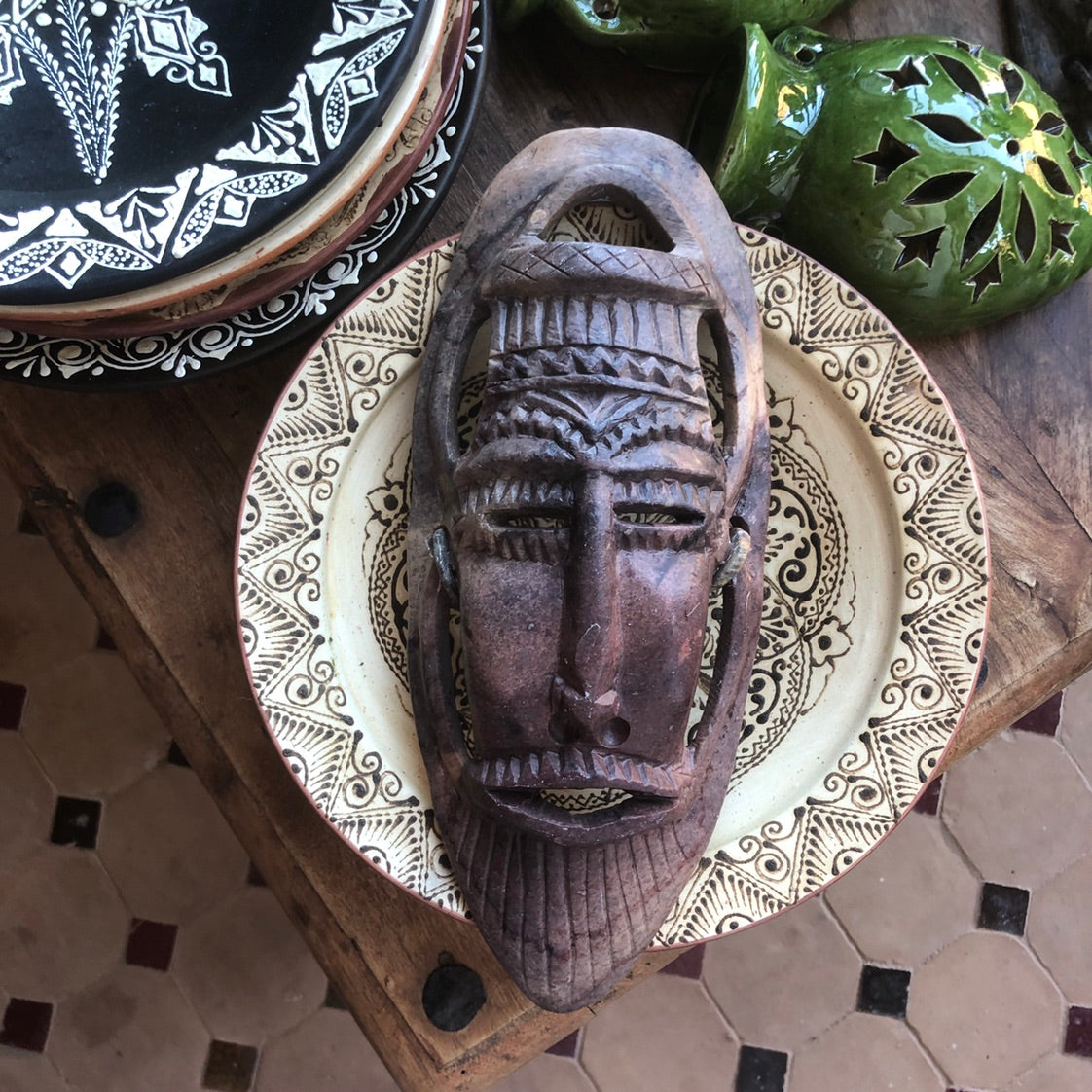 Sahara Alabaster Mask