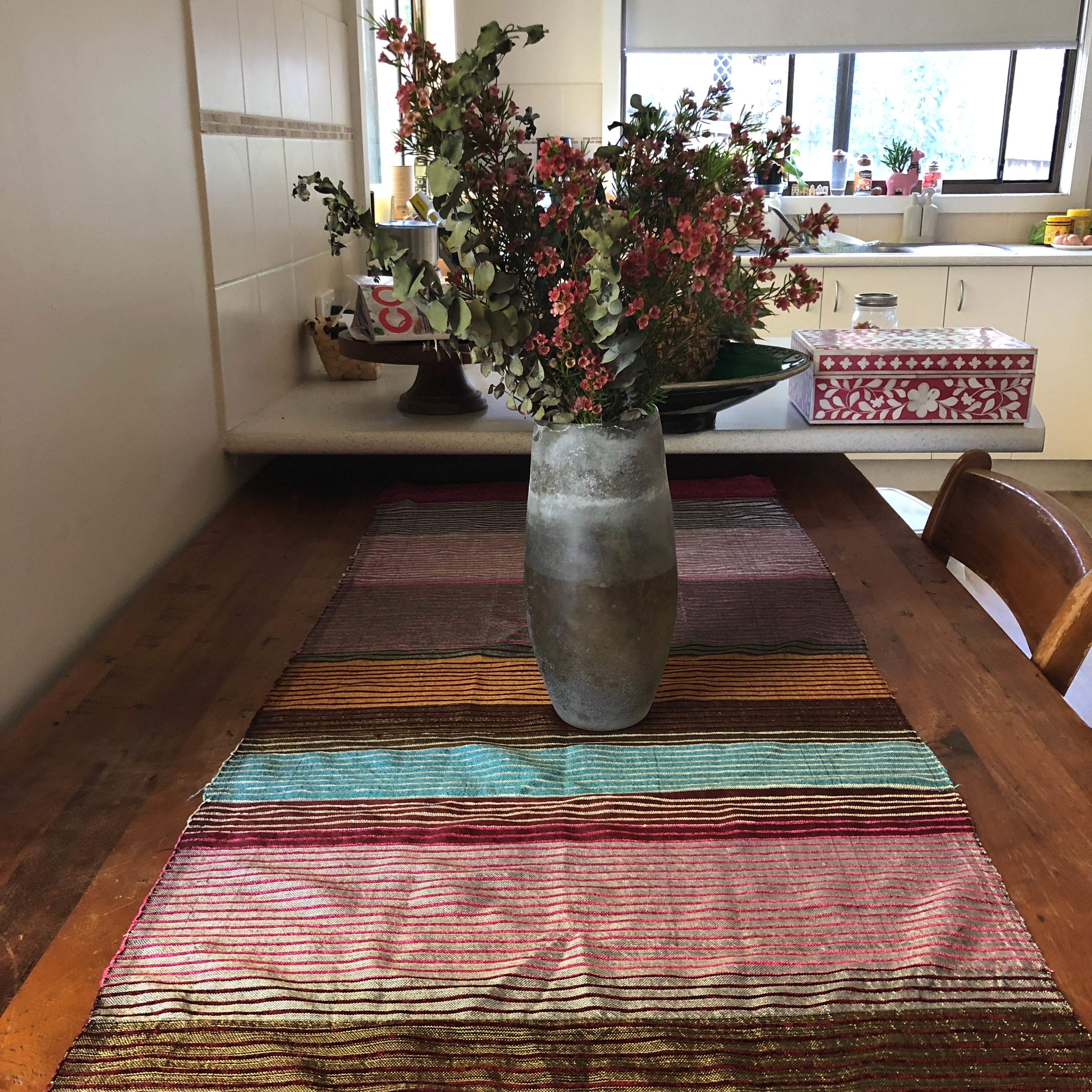 Cactus Silk Table Runner