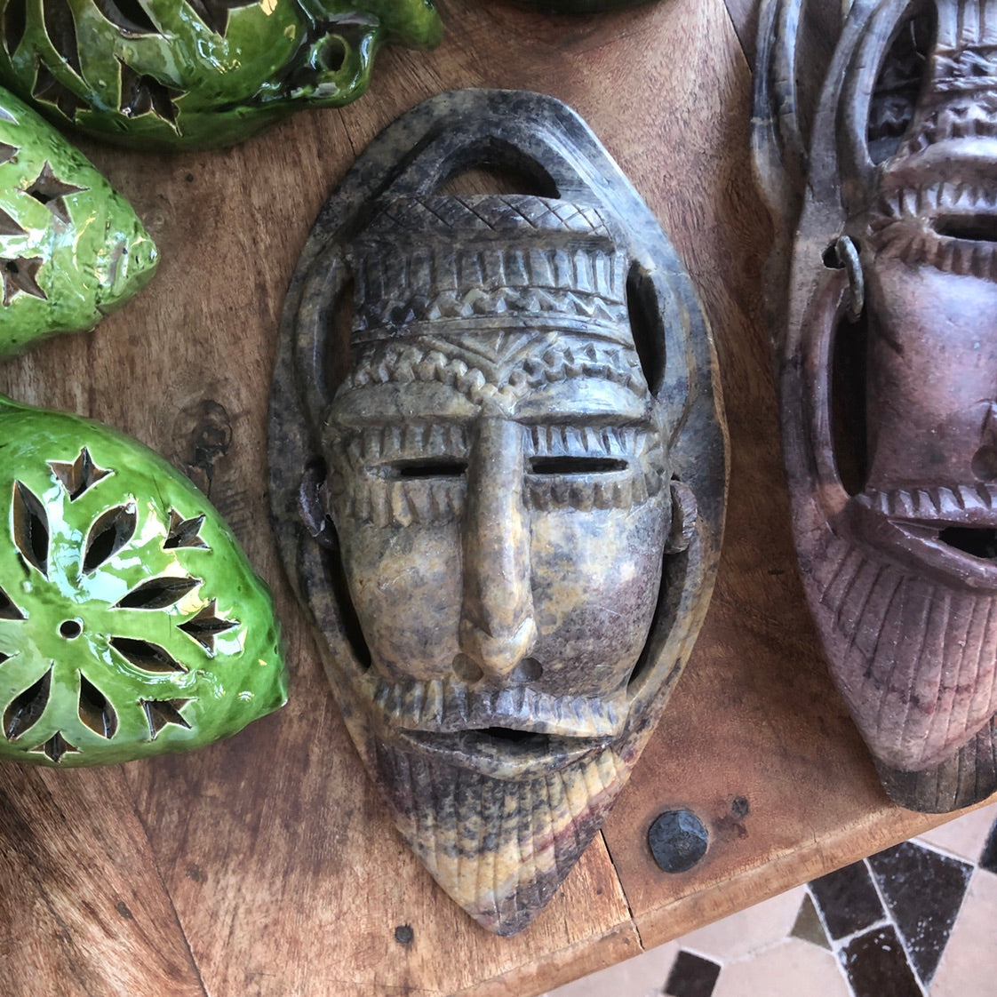 Sahara Alabaster Mask