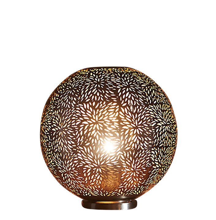 Taurus Perforated Round Table Lamp