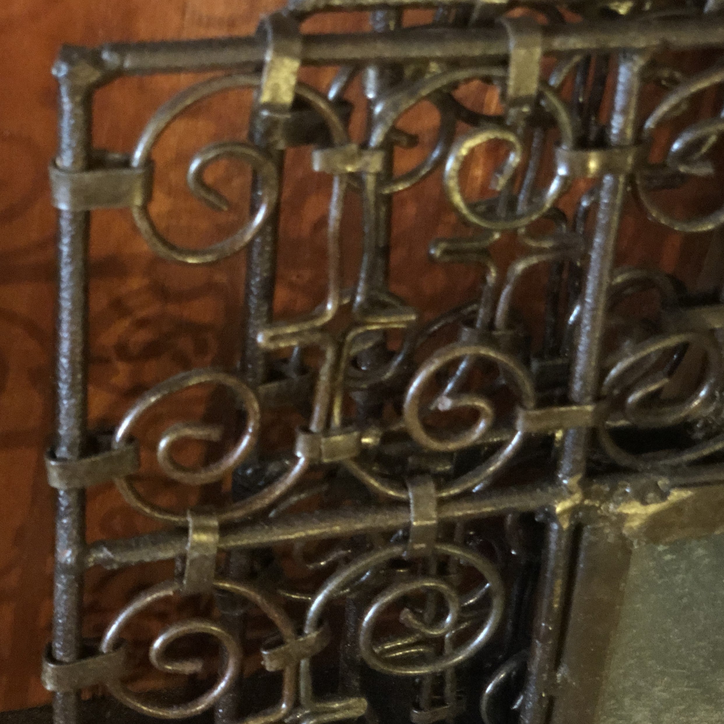 Moroccan Ironwork Mirror