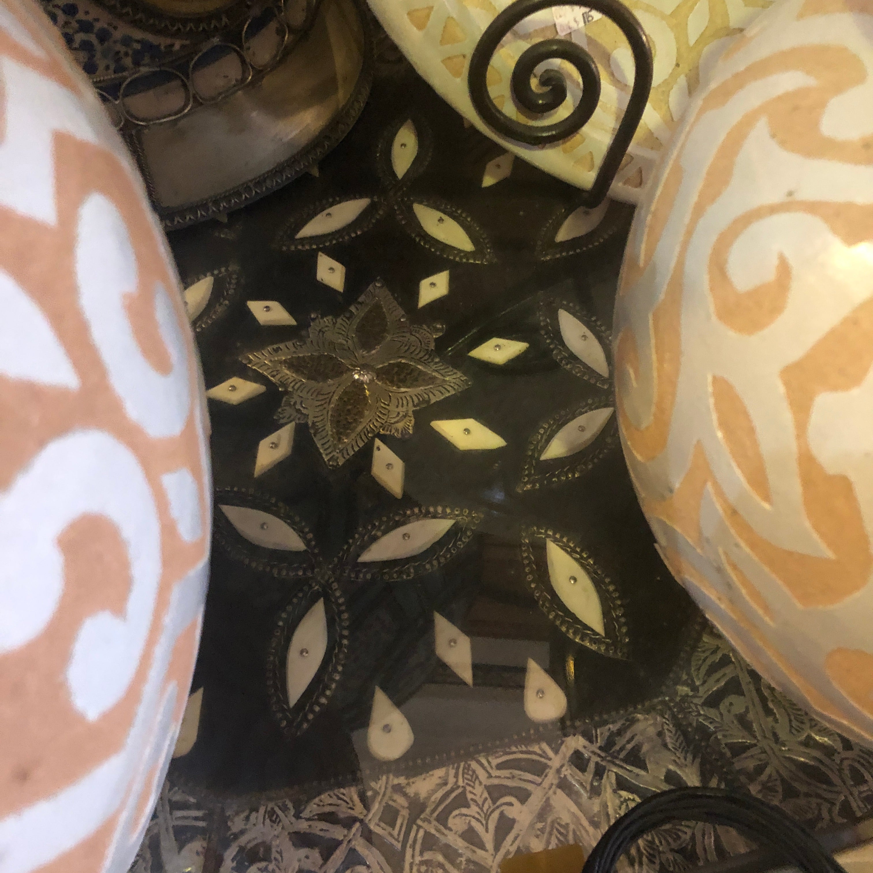 Sultan's Tea Table in Silver Nickel II