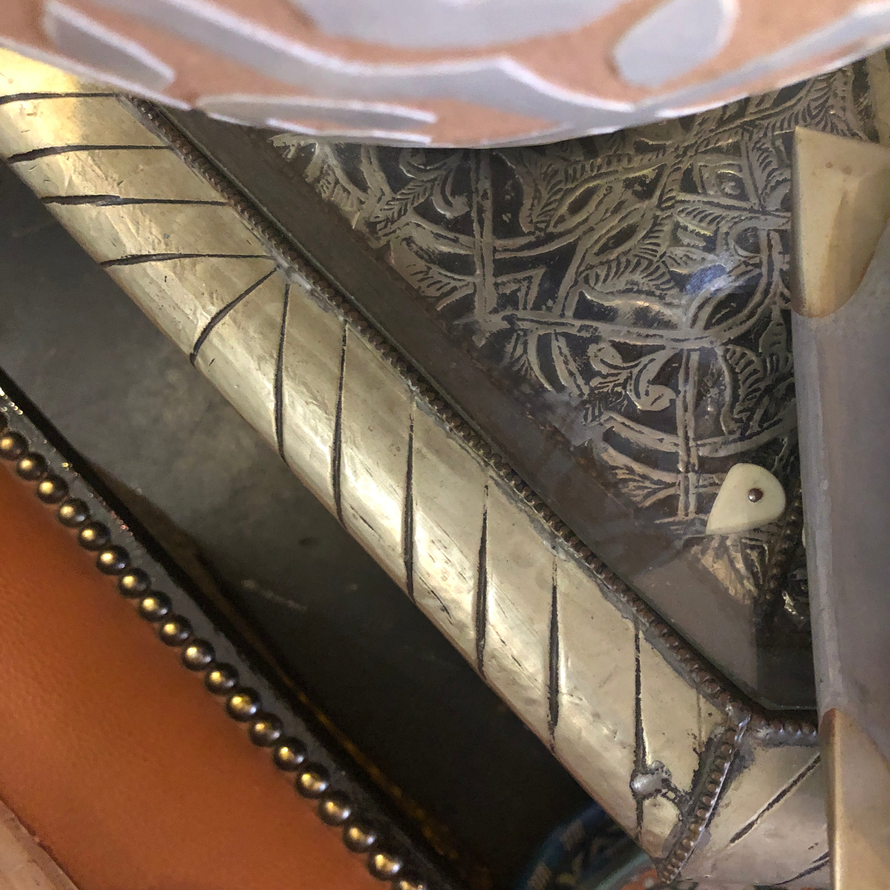 Sultan's Tea Table in Silver Nickel II