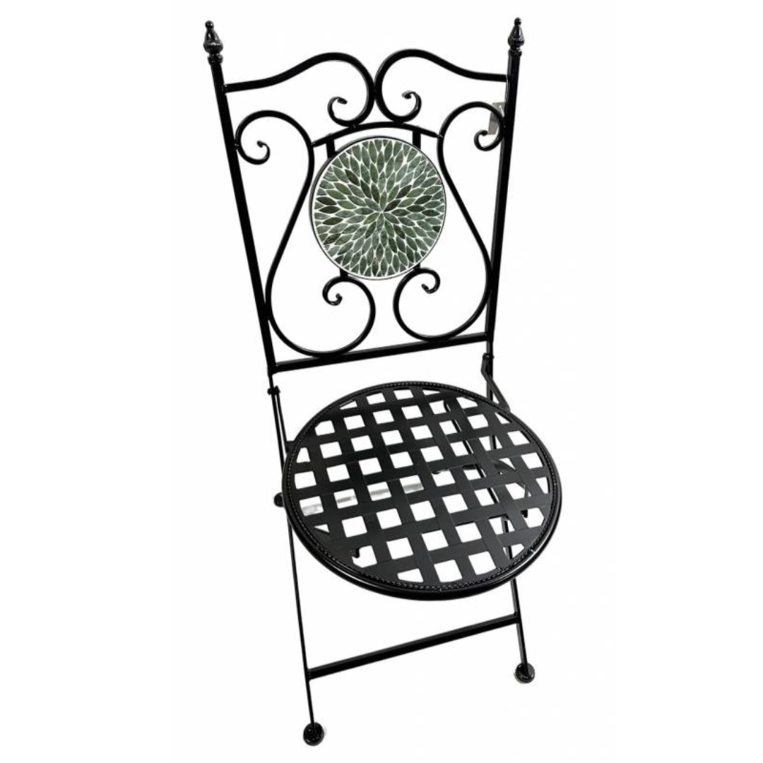 Jacinta Mosaic Table & 2 Chair Setting