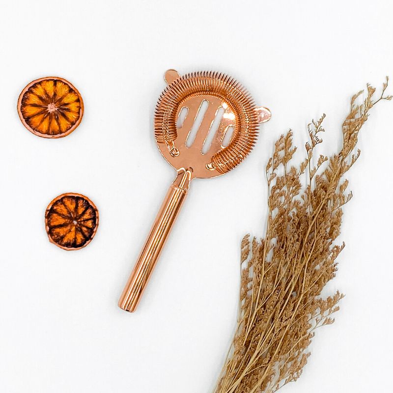 Manhattan Copper Cocktail Strainer