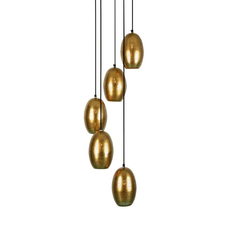 Antique Light Cluster Pendant