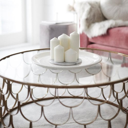 Fishscale Coffee Table