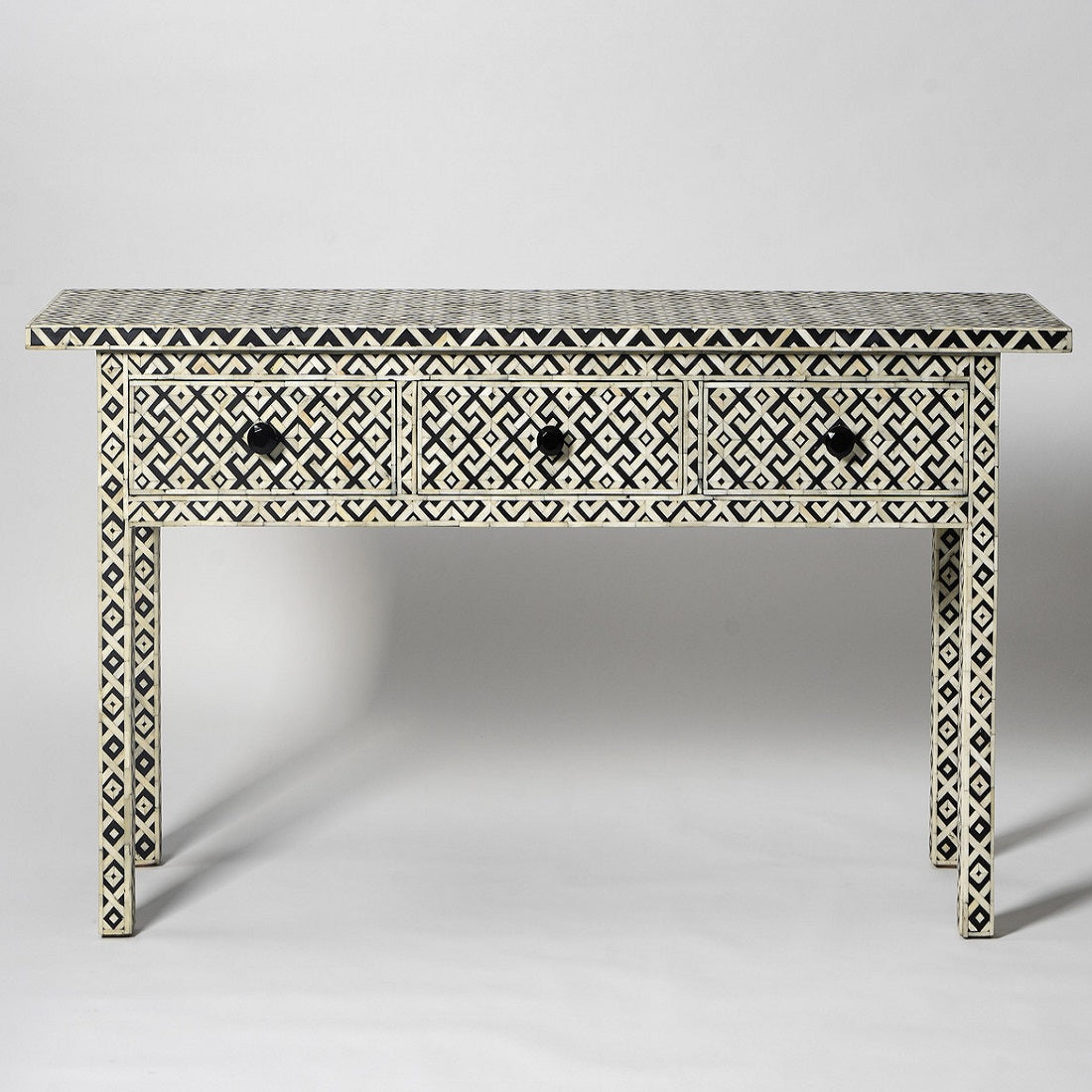 Swallows Bar Cabinet featuring Inlay Design