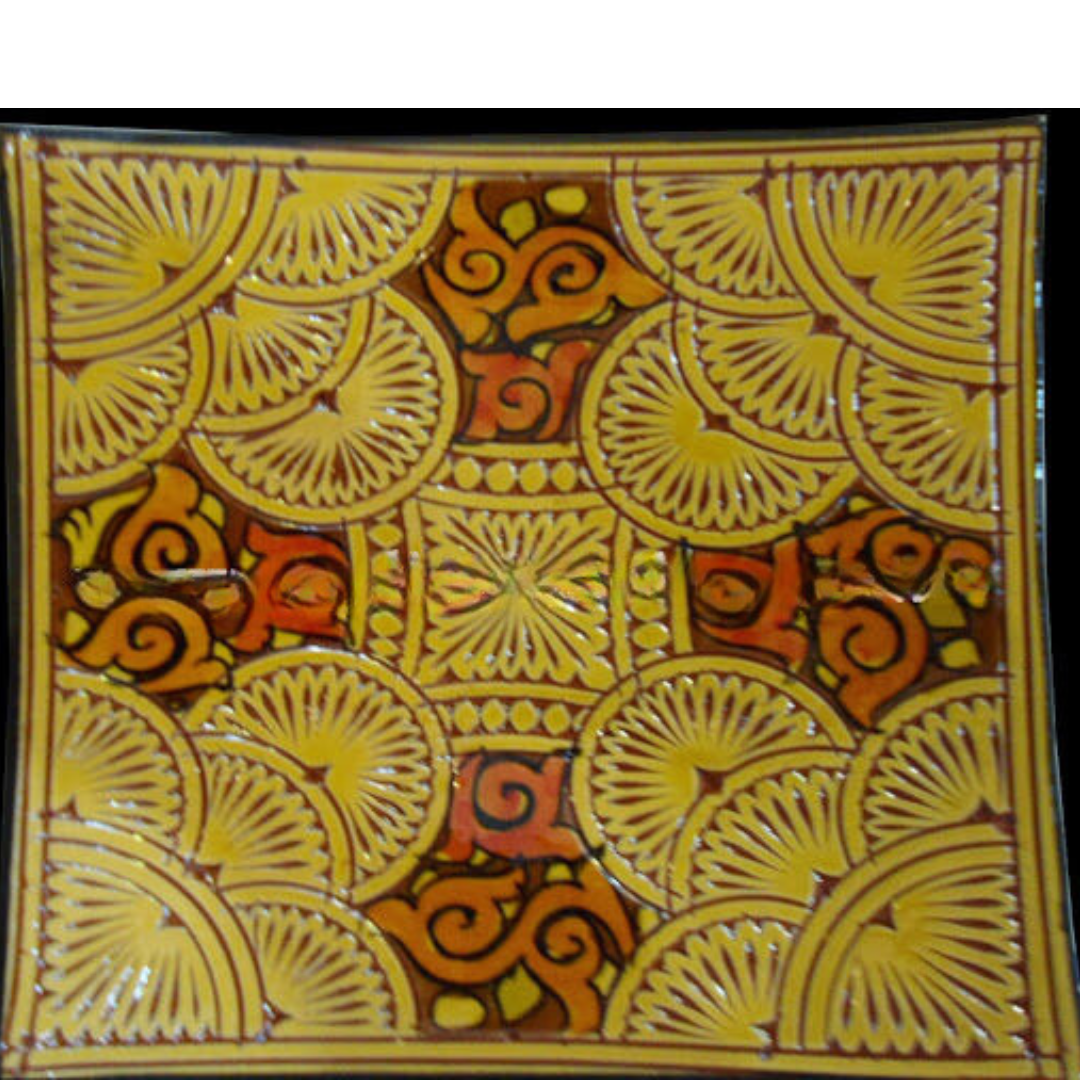 Safi Plate with Handles