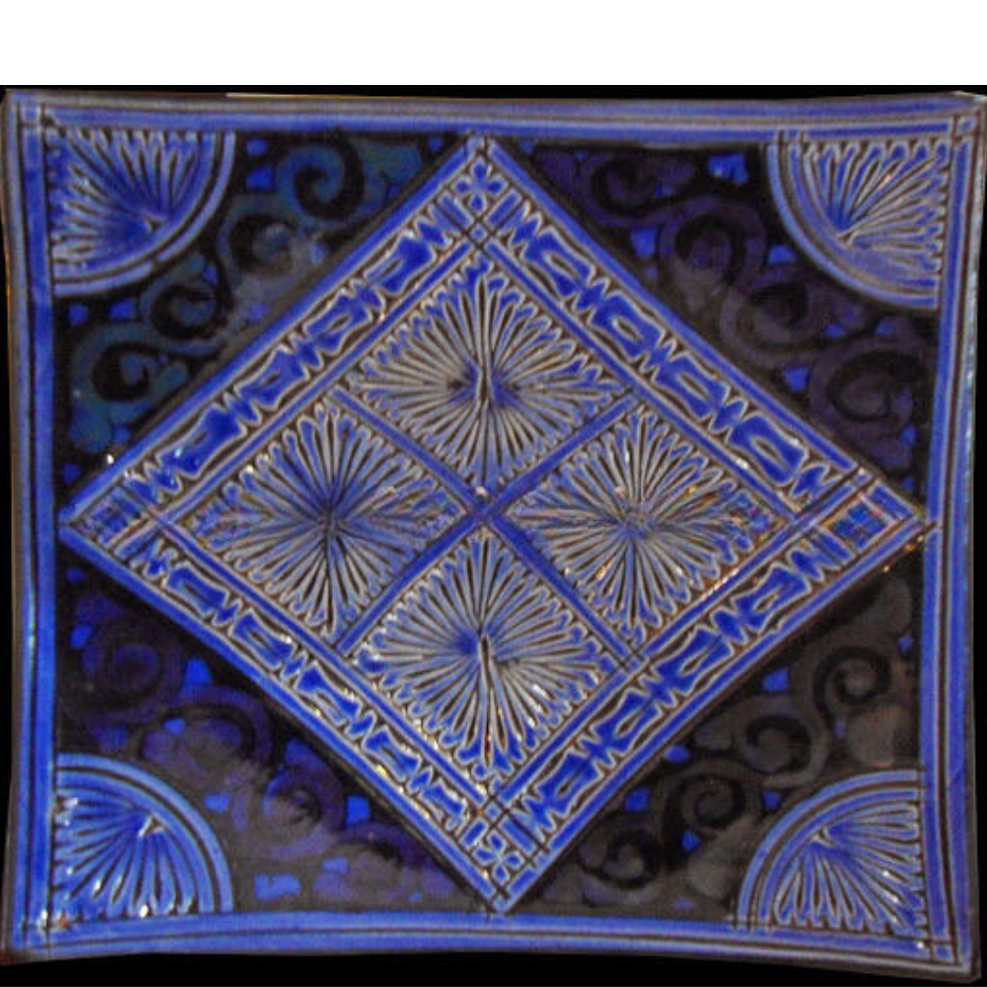 Safi Plate with Handles