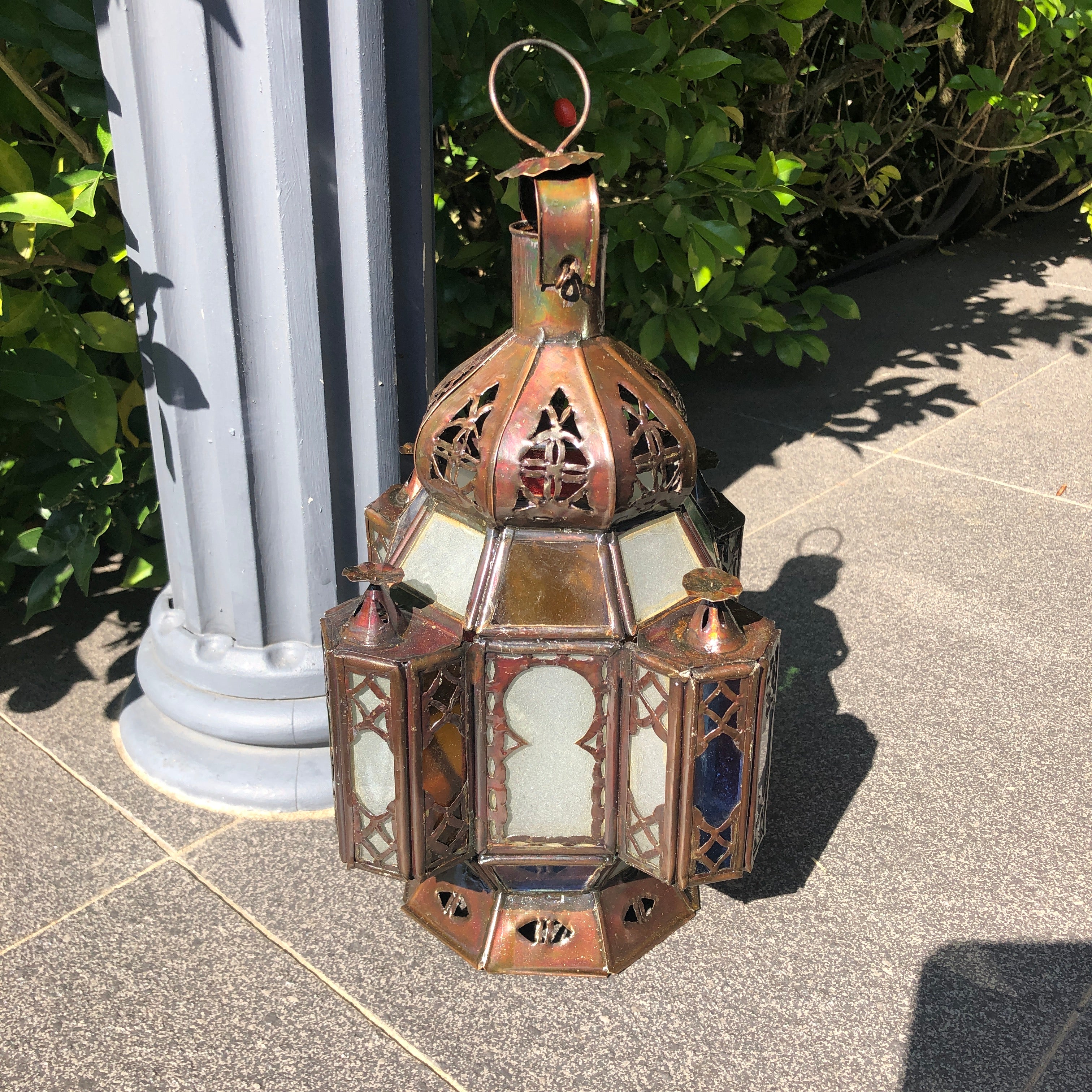 Genuine Moroccan Small Hanging Lantern
