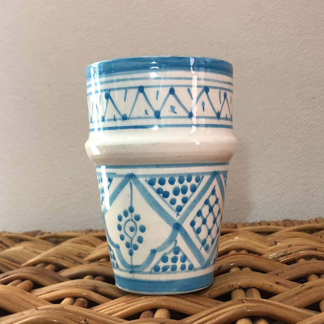 Genuine Rabat Safi Traditional Mug in Turquoise