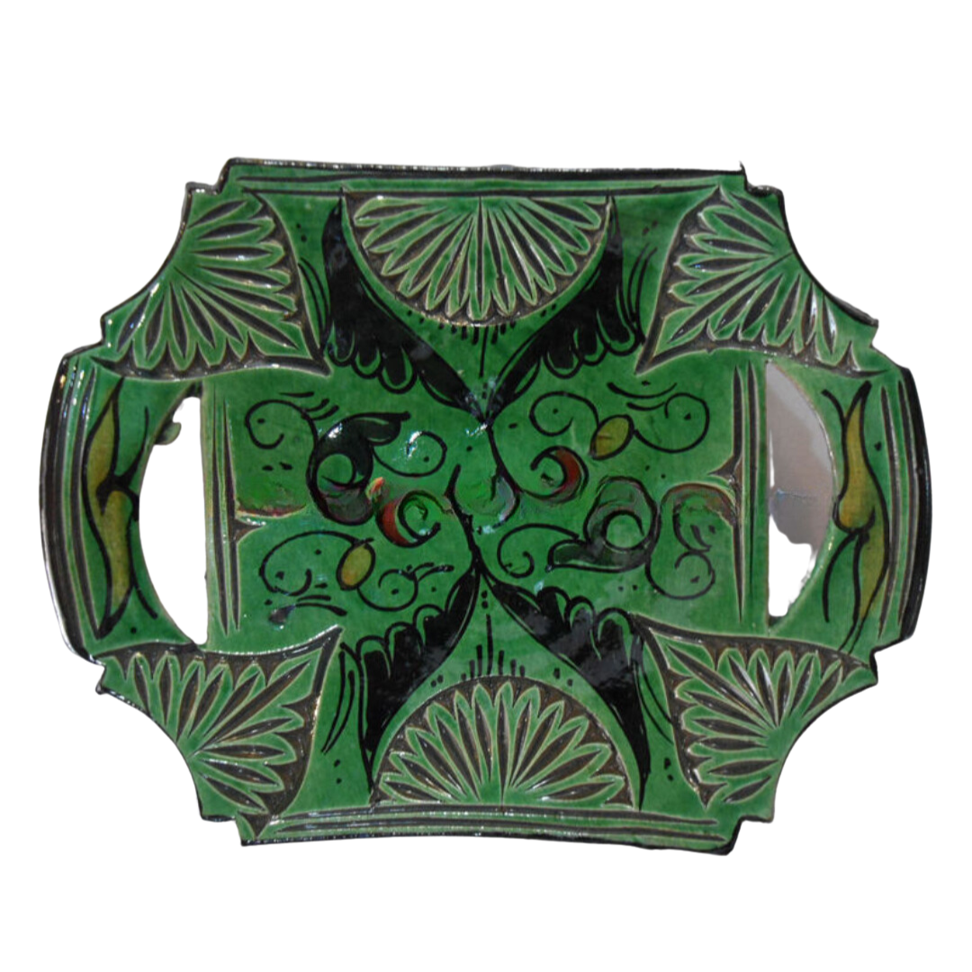 Safi Plate with Handles