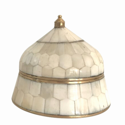 Bone Suri  Box in White