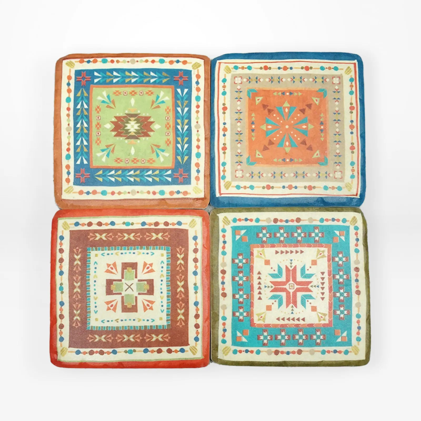 Vila Resin Coasters - Set of 4