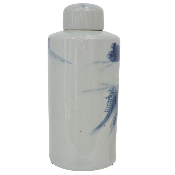 Cumulus Tall Lidded Jar