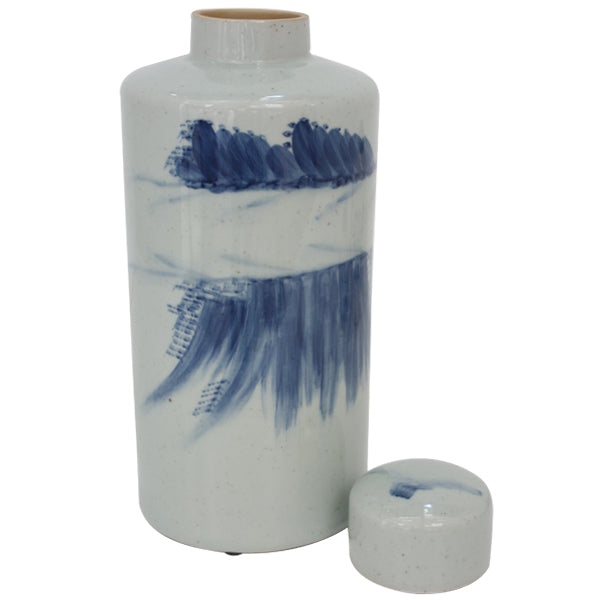 Cumulus Tall Lidded Jar