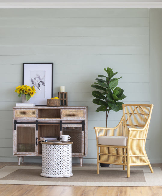 Caloundra Rattan Armchair with Cushion
