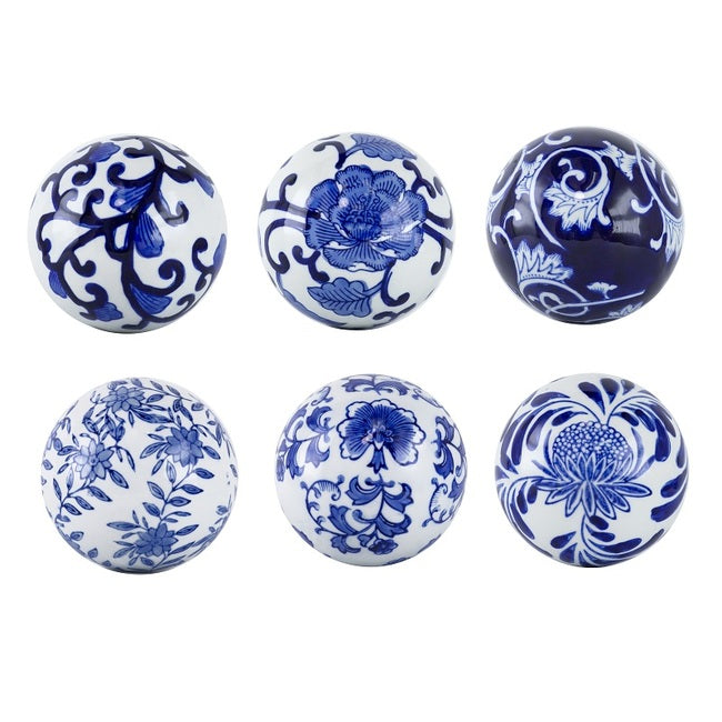 Hampton's Decorator Balls - Set of 6