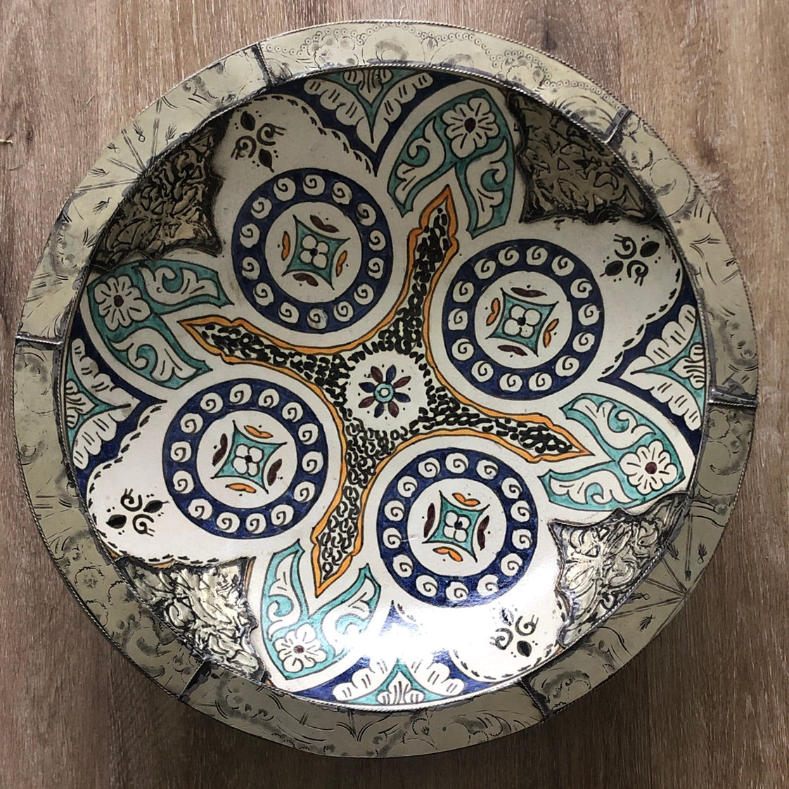 Moorish Fez Large Serving Bowl